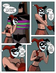 1boy 1girls batman batman:_the_animated_series batman_(series) breasts comic dc_comics dcau dialogue erect_penis erection erection_under_clothes female fool_me_once grabbing_penis great_scott harley_quinn harley_quinn_(classic) lingerie male penis see-through_clothing sharpie_(artist) speech_bubble straight the_new_batman_adventures visible_nipples rating:Explicit score:49 user:bot