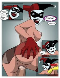 batman:_the_animated_series batman_(series) comic dc_comics dcau faceless_female faceless_male female fool_me_once great_scott harley_quinn harley_quinn_(classic) human male punch sharpie_(artist) straight the_new_batman_adventures rating:Explicit score:62 user:bot