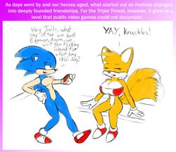 anthro breasts cleavage female female_only fox fur furry_tail hedgehog interspecies leaning multi_tail multiple_girls norithics nude rule_63 sega sitting sonic_(series) sonic_the_hedgehog sonic_the_hedgehog_(series) sonic_the_hedgehog_2 straight_hair tagme tail tails text rating:Explicit score:12 user:bot