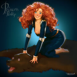 1girls andrew_tarusov animal animal_ears artist_name barefoot bear big_hair blue_eyes brave breasts brown_fur curly_hair disney disney_princess dress english english_text feet female female_only female_protagonist fur fur_trim high_resolution hips human legs lips long_hair looking_at_viewer medium_breasts merida nipples orange_hair pixar princess red_hair redhead signature simple_background smile soles solo text thighs toes very_high_resolution rating:Questionable score:152 user:steinbauz