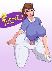 belt_buckle blue_eyes brown_hair cameltoe earrings female female_only huge_ass huge_breasts jay-marvel medium_hair milf mother simple_background straight_hair the_fairly_oddparents thick thick_thighs timmy's_mom voluptuous wedding_ring wide_hips rating:Explicit score:218 user:CPO