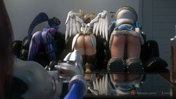 3d 4girls all_fours ass autodesk_maya bent_over d.va dat_ass female female_only lineup mei_(overwatch) mercy overwatch pussy take_your_pick thighhighs vgerotica widowmaker rating:Explicit score:121 user:justausername