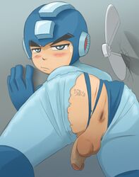  anus ass balls gay idrewthis mega_man mega_man(classic) mega_man_(character) penis pluvatti testicles  rating:explicit score: user:sexysmile