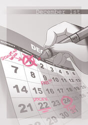  ambiguous_gender avoid_posting border calendar digital_media_(artwork) disembodied_hand english_text furrybob holding_object pen solo text  rating:safe score: user:bot