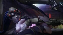 3d animated blue_hair breasts dildo female fpsblyck king's_row_(map) nipples no_sound overwatch ponytail purple_skin pussy sex_toy solo tagme vaginal_insertion video widowmaker rating:Explicit score:203 user:chooped