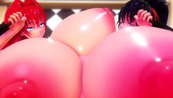 2girls 3d akeno_himejima animated breast_expansion breasts female female_only high_school_dxd huge_breasts imbapovi long_hair nipples nude nude_female pump rias_gremory sound suggestive_gesture tagme video rating:Explicit score:75 user:Agentdon0911