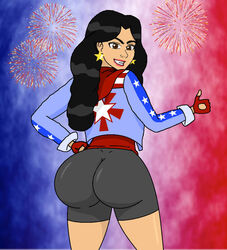 1girls 2023 4th_of_july america_chavez american ass ass_bigger_than_head ass_focus ass_up asscheeks big_ass big_booty big_butt big_hips black_hair black_hair_female brown_eyes brown_eyes_female butt_focus buttcheeks clothed clothed_female clothes clothing curvy curvy_female curvy_hips curvy_thighs dat_ass digital_drawing_(artwork) digital_media_(artwork) earrings female female_focus female_only female_solo fingerless_gloves fireworks fourth_of_july gold_earrings grey_shorts hand_on_hip hand_on_own_hip huge_ass huge_butt human human_only independence_day jacket latina latina_female long_black_hair long_hair long_hair_female looking_at_viewer looking_back looking_back_at_viewer looking_pleasured marvel miss_america_(marvel) miss_america_chavez pink_lips pink_lipstick red_gloves round_ass round_butt shiny shiny_ass shiny_body shiny_butt shiny_clothes shiny_hair shiny_skin skyfall1999 smile smiling smiling_at_viewer solo solo_female solo_focus star_earrings stars thick thick_ass thick_breasts thick_butt thick_hips thick_lips thick_thighs thighs thumbs_up tight_clothing tight_fit tight_shorts varsity_jacket voluptuous voluptuous_female rating:Questionable score:10 user:XSolarX2607X