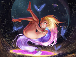 absurd_res ass female league_of_legends looking_at_viewer mayhem_(artist) multicolored_hair naked riot_games smile smiling zoe_(league_of_legends) rating:Explicit score:122 user:westlander