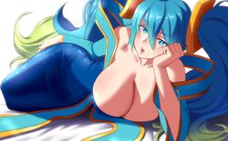 1girls 361990 danfer3 dress female huge_breasts league_of_legends looking_at_viewer no_bra solo sona_buvelle tagme rating:Explicit score:88 user:Wh0