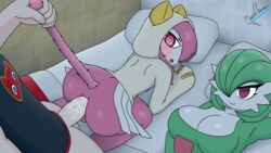 absurd_res anal anal_sex anthro athletic_female female from_behind gardevoir generation_3_pokemon group hi_res human human_penetrating humanoid kaka_kirlia kirlia light-skinned_male light_fast_luz_negra_(whygenamoon) male male/male mammal nintendo penetration pokémon_(species) pokemon pokemon_(species) trio whygenamoon rating:Explicit score:36 user:bot