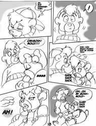 anthro bear comic disney fbz female fur furry kit_cloudkicker male mammal molly_cunningham penis straight talespin talespin_crash_2 testicles rating:Explicit score:2 user:bot