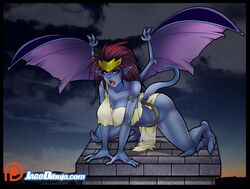 ahe_gao big_ass blue_skin demona disney gargoyles jago_dibuja nipples see-through wings rating:Explicit score:22 user:xieraku