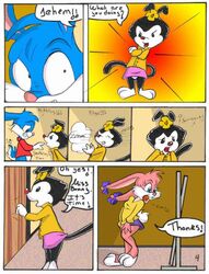 animaniacs anthro babs_bunny buster_bunny comic dot_warner female fur furry juanomorfo male mammal rabbit tiny_toon_adventures uncensored rating:Explicit score:4 user:bot