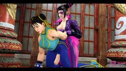 3d animated big_breasts breasts chun-li cleavage dentol dickgirl erection from_behind futa_on_futa futa_only futanari intersex juri_han large_breasts no_sound penis restrained source_filmmaker street_fighter video rating:Explicit score:107 user:justausername