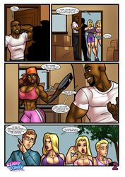 2milfs 3boys 3girls athletic_female bill_patterson bimbo blake_patterson blonde_hair comic curvy_female dark-skinned_female dark-skinned_male dark_skin english_text family female fit_female kennycomix large_breasts male meet_the_neighbors meet_the_neighbors_(comic) milf milfs molly_patterson mother_and_daughter muscular_male page_2 pam_patterson rabies-t-lagomorph racist_man shondra_simmons text tyrone_simmons wives rating:Questionable score:50 user:purpleblastoise