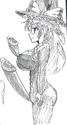 from_side futa_sans_balls futanari huge_cock i_(artist) line_art marisa_kirisame multi_genitalia multi_penis penis penis_nipples precum sketch touhou traditional_media_(artwork) triphallia unusual_genitalia_placement unusual_penis_placement what rating:Explicit score:1 user:skedye