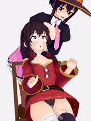 3d cum cum_in_pussy detached_head dullahan highhijiki holding_head kono_subarashii_sekai_ni_shukufuku_wo! megumin monophallia penis penis_neck pussy pussy_juice pussy_neck unusual_genitalia_placement unusual_penis_placement unusual_pussy_placement vaginal_penetration what yunyun_(konosuba) rating:Explicit score:17 user:skedye