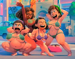 4girls abby_park ass barefoot bikini boobs breasts butt disney edit edited_screencap feet female female_only hips mei_lee mei_lee_(human) miriam_mendelsohn pixar priya_mangal tits toes torule34 turning_red wide_hips rating:Explicit score:142 user:AidanMYeckly