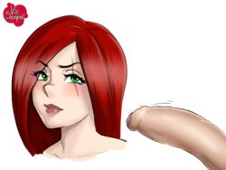 female green_eyes huge_cock katarina_du_couteau large_penis league_of_legends red_hair uncut vicsenpai rating:Explicit score:41 user:Ryoken