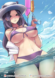 1girls big_breasts breasts caitlyn_kiramman curvy darklux eyewear_on_head female female_only league_of_legends looking_at_viewer pool_party_caitlyn pool_party_series smile sunglasses_on_head underboob watermark rating:Questionable score:177 user:jindermaballz