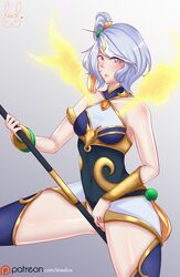 1girls 2018 female league_of_legends lewdlux lunar_empress_lux lunar_new_year lunar_revel_series luxanna_crownguard riot_games year_of_the_dog rating:Questionable score:27 user:Lux