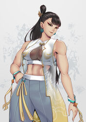 1girls alternate_version_available asian asian_female breasts brown_hair brown_hair_female brunette_hair chinese chinese_female chun-li female female_focus female_only fishnets light-skinned_female light_skin looking_at_viewer solo solo_female solo_focus street_fighter street_fighter_6 thotlerrr treartz video_game_character rating:Explicit score:24 user:Crcole331