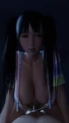 1girls 3d animated asian asian_female big_breasts big_tits black_hair bouncing_breasts breasts breasts_out_of_clothes cowgirl_position cute cute_expression female female_focus female_on_top female_penetrated huge_breasts lazyprocrastinator no_sound original original_character penetrating_pov penetration pov riding riding_penis sex stealth_sex straight tagme twintails video rating:Explicit score:311 user:Totti_10