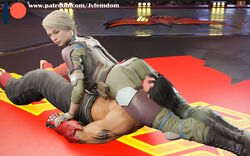 1boy 1girls 3d 3d_(artwork) absurd_res beaten black_hair blender blonde_hair boots cassie_cage combat_boots dominant dominant_female domination dominatrix female female_domination femdom headscissor headscissors helpless highres jin_kazama jvfemdom kazama_jin leg_lock leglock legs long_hair looking_at_another looking_down looking_pleasured male male/female mortal_kombat mortal_kombat_11 pinned pinned_down ponytail reverse_headscissors sadism sadistic scissorhold scissoring smirk smirking squeezing submission submissive submissive_male tekken thick_thighs thighs rating:Explicit score:23 user:Jvfemdom