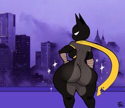 ass back_view batgirl batgirl_(cassandra_cain) big_ass big_butt cassandra_cain female female_focus female_only hand_on_hip lxndxntxwn solo solo_female solo_focus superheroine rating:Explicit score:13 user:Johnnx