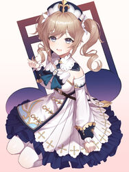  barbara_(genshin_impact) dress genshin_impact indol pantyhose  rating:safe score: user:bot