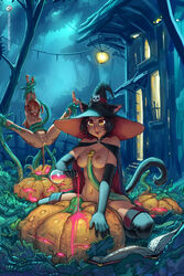 airashii_sakana anal anal_penetration anal_sex animal_ears areola au_ra bbc-chan black_hair book breasts cat_ears clothing dragon_girl female final_fantasy final_fantasy_xiv food forced fruit halloween hat holidays horn humanoid jack-o'-lantern leaves long_hair magic magic_user male mammal miqo'te mistress_veronika night nipples nude open_mouth outdoors outside penetration penis_tentacles plant plant_tentacle potion pumpkin pussy raen red_hair restrained restrained_by_tentacles sex short_hair spread_legs spreading straight tentacle tentacle_around_waist tentacle_between_breasts tentacle_in_ass tentacle_sex tentacles_around_ankles tentacles_around_wrists thighhighs tongue tongue_out vagina vines witch witch_hat rating:Explicit score:175 user:bot