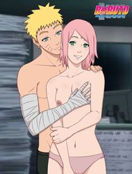 bandaged_arm before_sex blonde_hair blue_eyes blush boruto:_naruto_next_generations cheating couple grabbing_breasts green_eyes hokage_office jack_.mery naruto panties pink_hair pink_panties romantic sakura_haruno small_breasts smile uzumaki_naruto rating:Explicit score:28 user:Alekpo