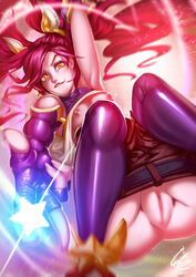 alternate_costume anus ass breasts gdecy jinx_(league_of_legends) league_of_legends looking_at_viewer nipples pussy red_hair riot_games small_breasts star_guardian star_guardian_jinx star_guardian_series rating:Explicit score:84 user:westlander