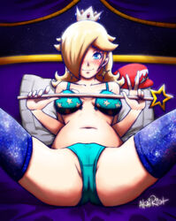 akairiot cameltoe female female_only human lingerie mario_(series) nintendo presenting princess_rosalina solo spread_legs super_mario_galaxy rating:Questionable score:193 user:Freezer88