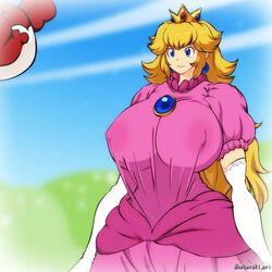 1girls animated big_ass big_nipples blonde_hair boob_window breast_expansion breasts breasts_bigger_than_head breasts_out clothed female female_only hataraki_ari huge_breasts huge_nipples hyper_breasts hyper_nipples long_hair mario_(series) nintendo nipples no_bra power_up princess_peach ripped_clothing see-through solo standing super_mario_bros._wonder tagme video wardrobe_malfunction rating:Explicit score:582 user:fridayth34th