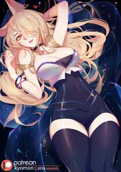 1girls ahri alternate_costume breasts cleavage female female_only k/da_ahri k/da_series league_of_legends lipstick looking_at_viewer solo songjikyo thighhighs rating:Safe score:137 user:justausername