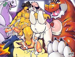 2019 4boys anal anal_sex animal_genitalia anthro anthro_on_feral balls belly black_fur blue_fur brown_fur canine chubby cum cum_in_ass cum_inside dinosaur domestic_dog dragon erection feral fur furry gay german_shepherd goodra group group_sex humanoid_penis interspecies male male_only mammal multicolored_fur nintendo nude open_mouth orgasm original_character overweight overweight_male penetration penis pink_fur pokémon_(species) pokemon reptile scalie sex size_difference slime tan_fur terwin thick_thighs tongue typhlosion tyrantrum video_games white_fur wide_hips yaoi zestibone zoophilia rating:Explicit score:9 user:bot