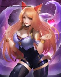 ahri alternate_costume k/da_ahri k/da_series league_of_legends windwalker rating:Explicit score:73 user:windwalker