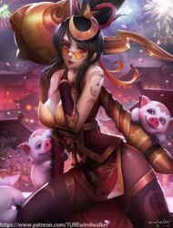 2019 china_dress chinese_clothes firecracker_vayne league_of_legends looking_over_eyewear looking_over_glasses lunar_new_year lunar_revel_series orange-tinted_eyewear sunglasses tagme tinted_eyewear vayne windwalker year_of_the_pig rating:Safe score:111 user:windwalker