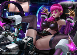 alexander_dinh alternate_costume big_breasts bondage dildo evelynn glasses high_heels k/da_evelynn k/da_series league_of_legends lipstick looking_over_eyewear looking_over_glasses missionary orange_eyes pink-tinted_eyewear pink_hair probe robot skirt spread_legs stockings sunglasses tinted_eyewear rating:Explicit score:54 user:HentaiLeo