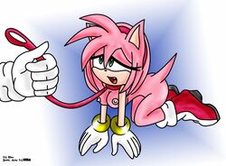 all_fours amy_rose anthro ass bdsm bitch_taken_for_walk bondage breasts collar embarrassed_nude_female female femsub fur half-closed_eyes hedgehog helpless humiliation leash leash_pull nude open_mouth pet petgirl riku_(artist) sega slave sonic_(series) straight_hair vulnerable rating:Explicit score:8 user:bot