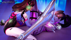 3d anal anal_fisting blue_hair brown_hair d.va duo female female_only fisting forceballfx hand_on_ass overwatch pussy widowmaker rating:Explicit score:27 user:darkmaster