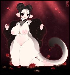  anthro big_breasts breasts female female_only looking_at_viewer mammal marsupial nude petaurid phalangeriform pussy sagging_breasts sinfuldreams15 smile solo sugar_glider voluptuous  rating:explicit score: user:bot