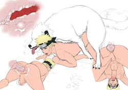 aizenhower akamaru_(naruto) all_fours anal anal_penetration anal_sex armpit_hair ass backsack balls bent_over canid canine canis cum doggy_style domestic_dog duo edit feral_on_human feral_on_male feral_penetrating_human from_behind_position fur gay human human_on_feral knot male male_on_feral male_only mammal naruto orgasm penile_penetration penis sex uzumaki_naruto yaoi zoophilia rating:Explicit score:171 user:bot