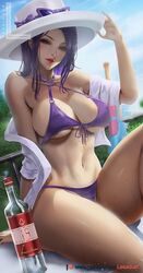 big_breasts bikini caitlyn_kiramman eyewear_on_head league_of_legends lexaiduer looking_at_viewer pool_party_caitlyn pool_party_series sunglasses_on_head rating:Explicit score:211 user:Xdxdxdxd