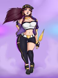 1girls akali alternate_costume aplanningduo breasts cleavage clothed female female_only human k/da_akali k/da_series large_breasts league_of_legends solo strapless strapless_top strapless_topwear tubetop rating:Safe score:44 user:SolemnTagger