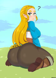 1girls 2d ass big_ass bimbo blonde_hair breath_of_the_wild clothing dat_ass drunkavocado female female_only grass hair huge_ass hylian kneeling large_ass light-skinned_female light_skin long_hair medium_breasts nintendo pale-skinned_female pale_skin pants princess princess_zelda solo the_legend_of_zelda video_games watermark zelda_(breath_of_the_wild) rating:Questionable score:429 user:EdgySexy