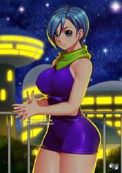 10s 1girls aqua_eyes aqua_hair artist_name ass bare_arms bare_legs bare_shoulders blue_eyes blue_hair bodycon breasts building bulging bulma_briefs clothed clothed_female clothing curvy deviantart_username dragon_ball dragon_ball_super dragon_ball_z dress erect_nipples eyebrows_visible_through_hair female female_focus female_only fence hands hands_together jadenkaiba large_breasts legs lips looking_at_viewer matching_hair/eyes milf neck night night_sky open_eyes outdoors parted_lips pokies puffy_nipples purple_dress raised_eyebrows scarf shiny shiny_clothes shiny_hair shiny_skin short_dress short_hair sideboob skirt sky sleeveless sleeveless_dress smile smiling solo solo_focus standing star star_(sky) starry_sky stars thick_thighs thighs tight_clothes tight_clothing tight_skirt watermark web_address rating:Safe score:91 user:Bulma_Briefs_(DBS)