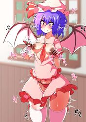 buuta_(densya101) diphallia diphallism erection_under_clothes fully_clothed futanari multi_genitalia multi_penis penis penis_nipples remilia_scarlet touching_penis touhou unusual_genitalia_placement unusual_penis_placement what rating:Explicit score:9 user:skedye