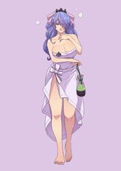 1girls absurdres alternate_costume barefoot big_breasts camilla_(fire_emblem) camilla_(hot_springs)_(fire_emblem) cirenk cleavage female female_only fire_emblem fire_emblem_fates fire_emblem_heroes hair_over_one_eye hot_spring huge_breasts large_breasts long_hair looking_at_viewer purple_hair seductive seductive_look seductive_smile smile solo towel rating:Safe score:182 user:Faye_The_Villager